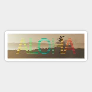 Aloha Sticker